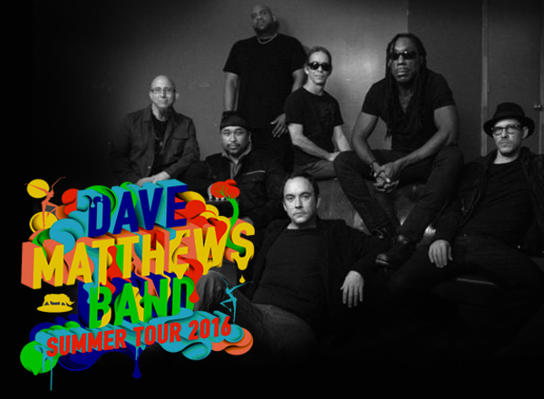 Dave Matthews Band Summer Tour 2016 at Xfinity Theatre