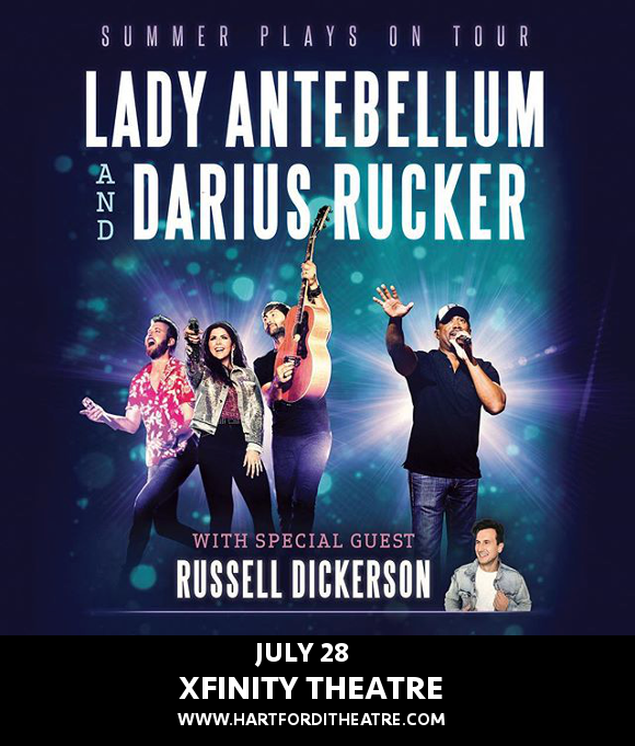 Lady Antebellum, Darius Rucker & Russell Dickerson at Xfinity Theatre