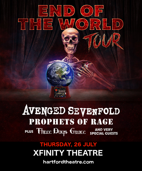 End of the World Tour: Avenged Sevenfold, Prophets of Rage & Three Days Grace at Xfinity Theatre