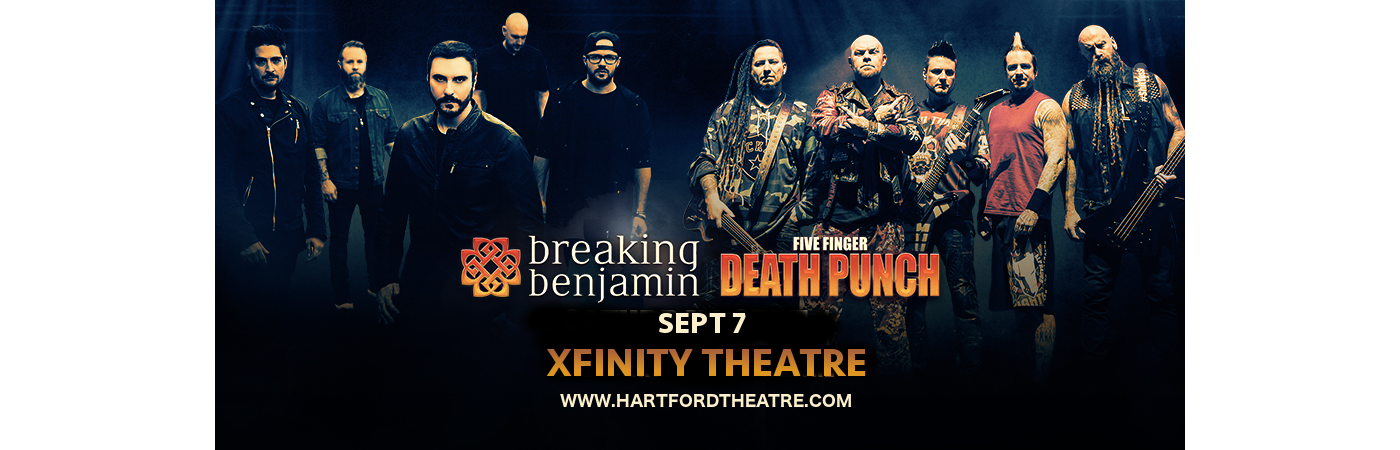 Five Finger Death Punch & Breaking Benjamin at Xfinity Theatre