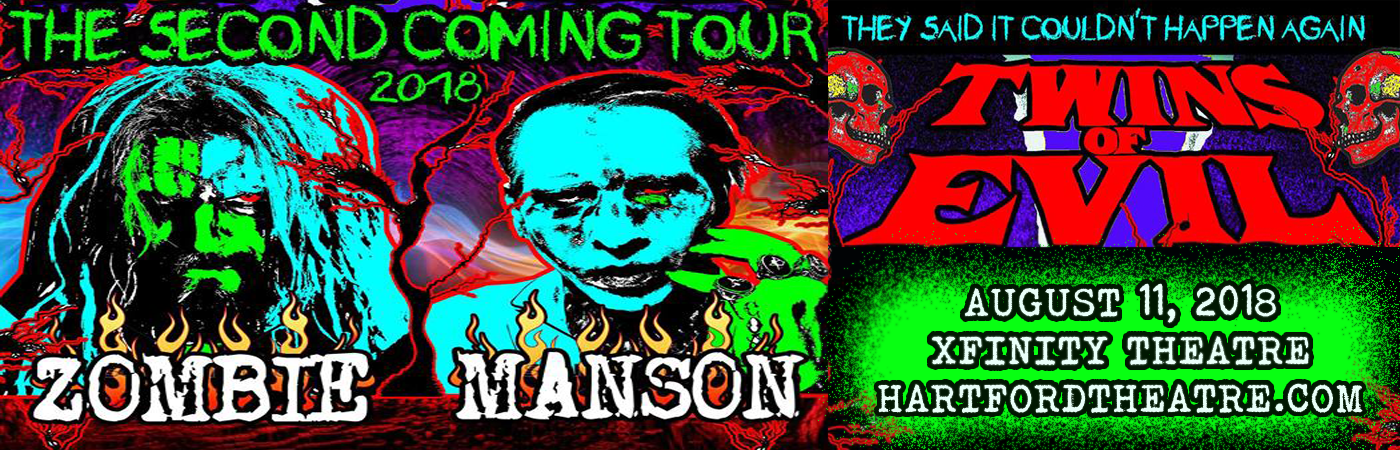 Rob Zombie & Marilyn Manson at Xfinity Theatre