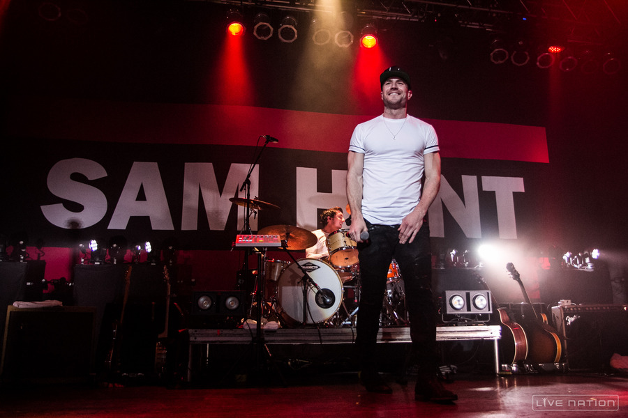 Sam Hunt, Kip Moore & Conner Smith at Xfinity Theatre