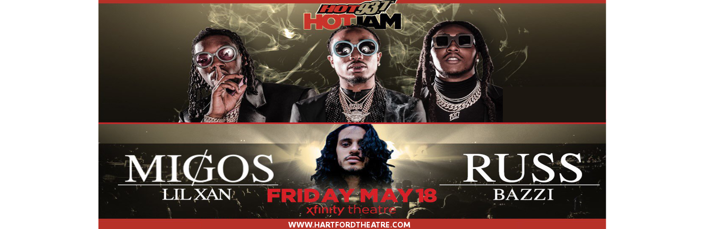 Migos, Russ, Lil Xan & Bazzi at Xfinity Theatre