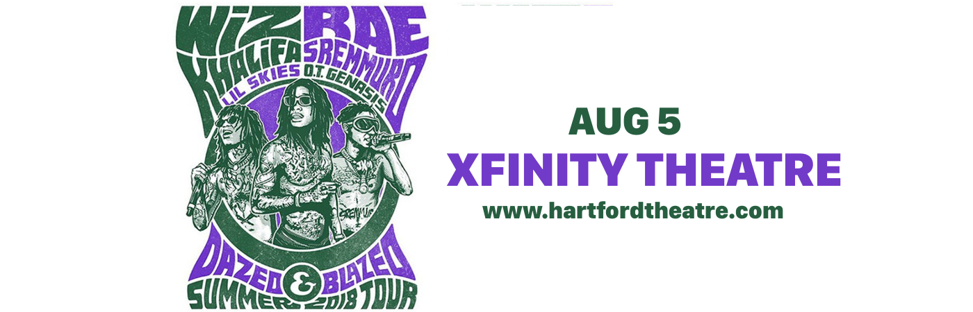 Wiz Khalifa & Rae Sremmurd at Xfinity Theatre