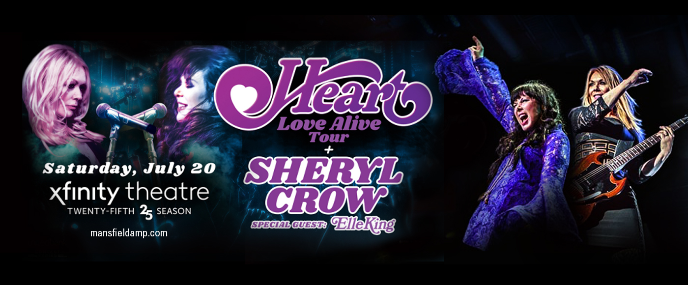 Heart, Sheryl Crow & Elle King at Xfinity Theatre