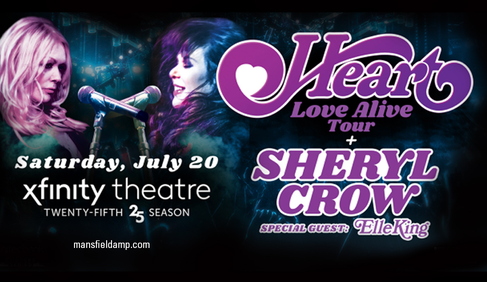 Heart, Sheryl Crow & Elle King at Xfinity Theatre