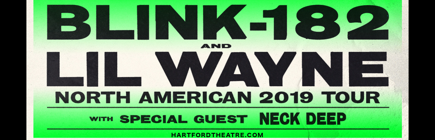 Blink 182 & Lil Wayne at Xfinity Theatre