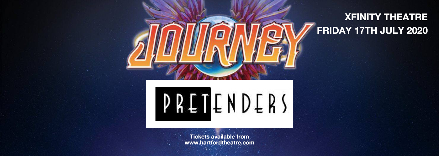 Journey & The Pretenders at Xfinity Theatre tickets Journey & The Pretenders at Xfinity Theatre