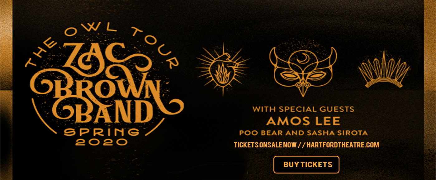 Zac Brown Band at Xfinity Theatre tickets Zac Brown Band at Xfinity Theatre