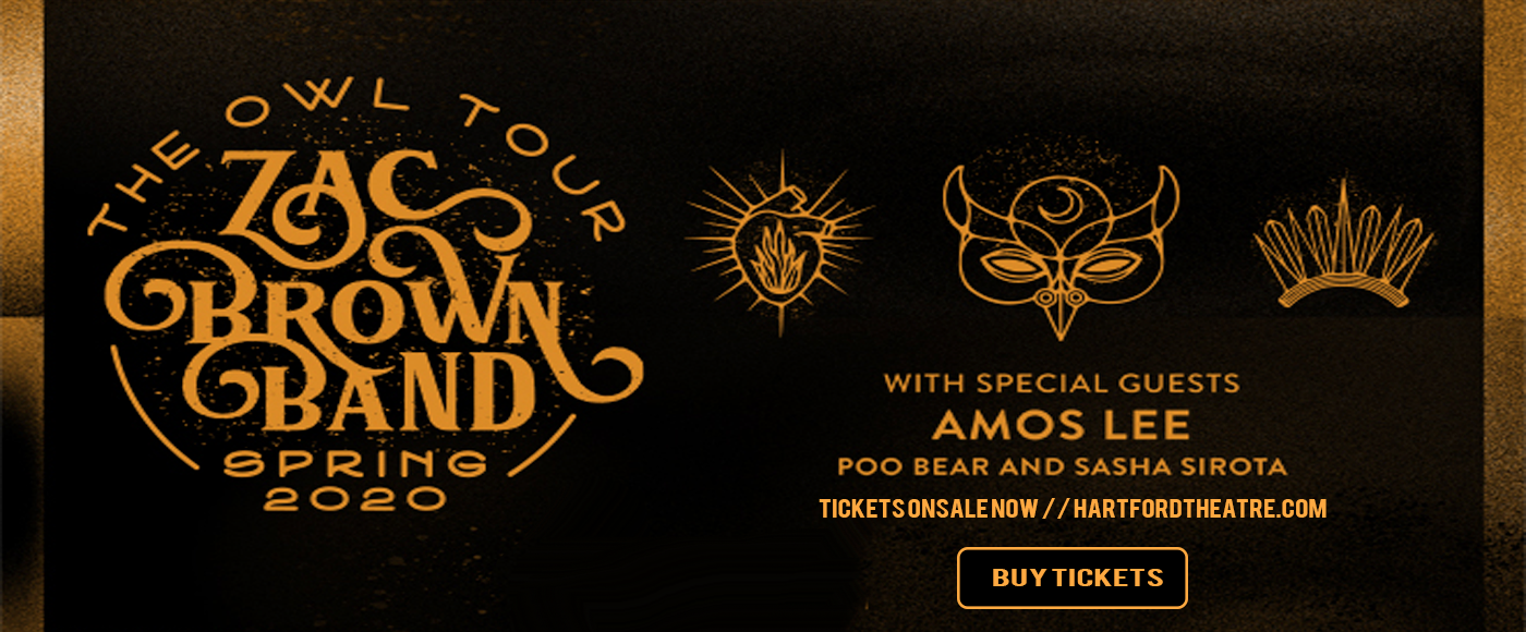 Zac Brown Band [CANCELLED] at Xfinity Theatre