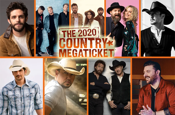 Country Megaticket (Includes Tickets To All Performances) [CANCELLED] at Xfinity Theatre