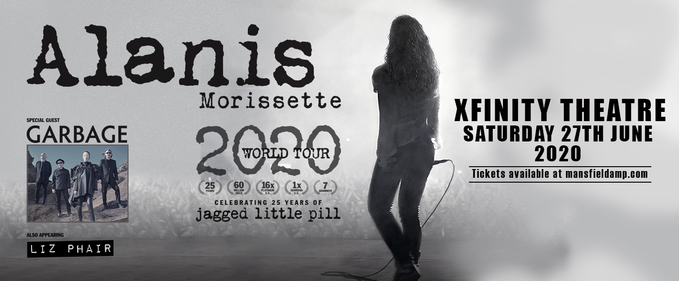 Alanis Morissette at Xfinity Theatre tickets Alanis Morissette at Xfinity Theatre