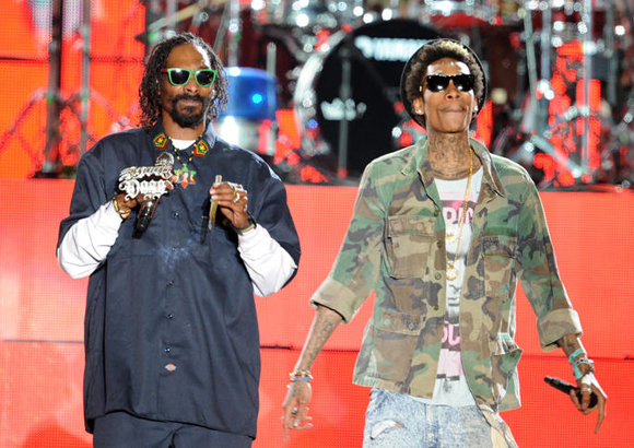 Snoop Dogg, Wiz Khalifa, Kevin Gates & Jhene Aiko at Xfinity Theatre