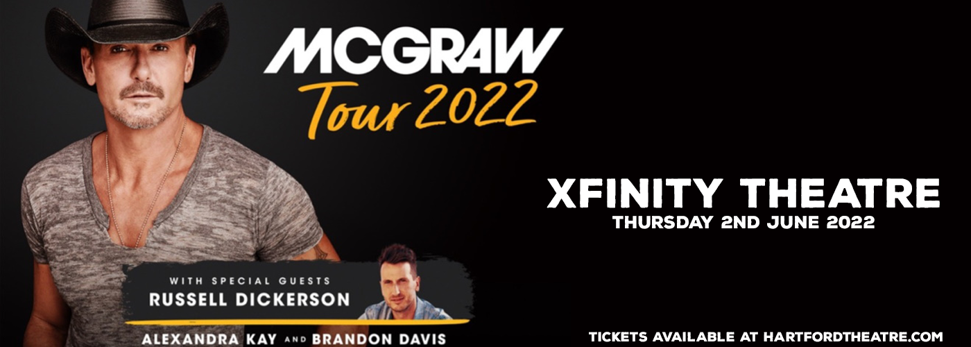 Tim McGraw & Russell Dickerson at Xfinity Theatre