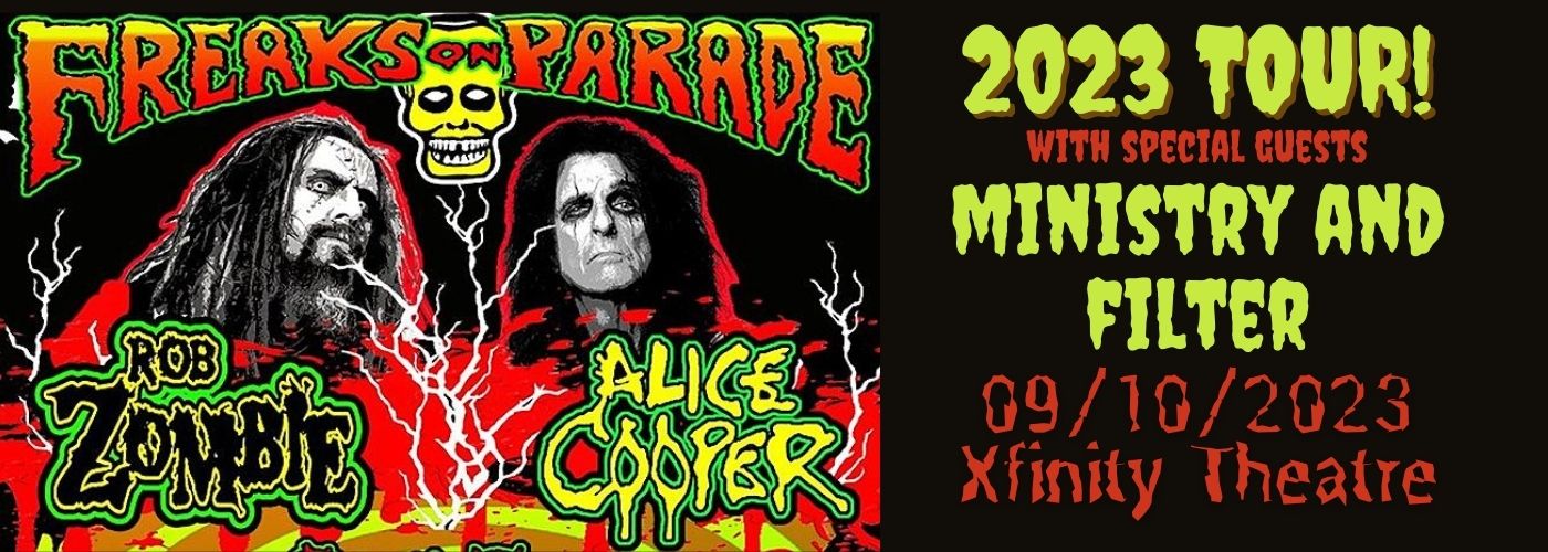 Rob Zombie & Alice Cooper at Xfinity Theatre